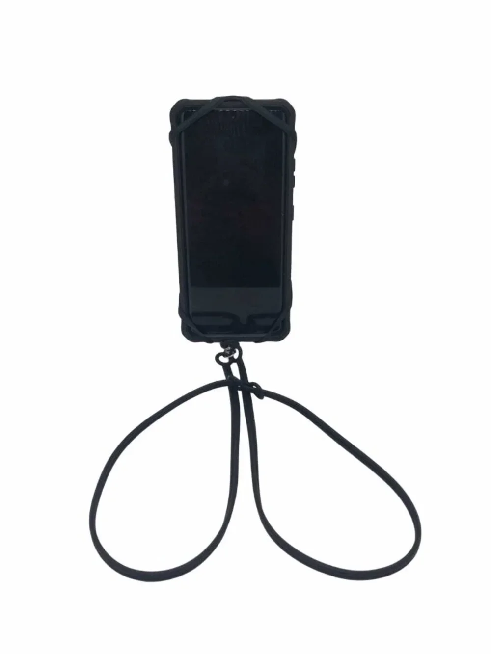 ⭐Cell Phone Lanyard Universal Neck Phone Holder Silicone Cord Holder With Ring